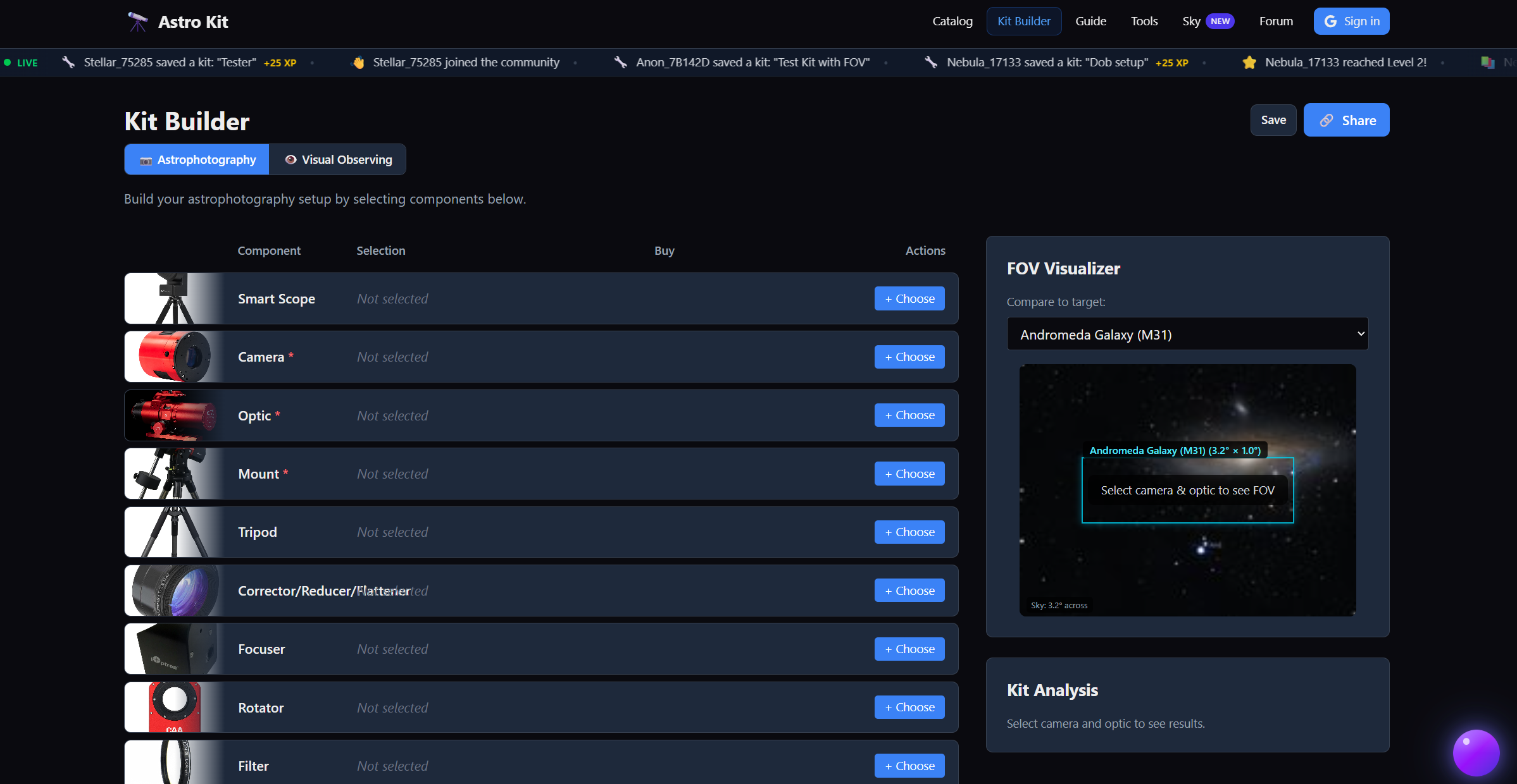 AstroKitPicker screenshot